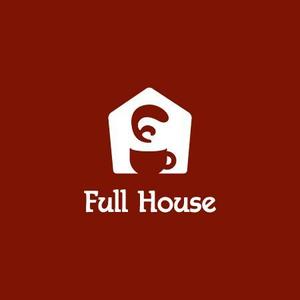 SakutaDesign (Saku-TA)さんのカフェ＆バー「Full House」のロゴ作成への提案