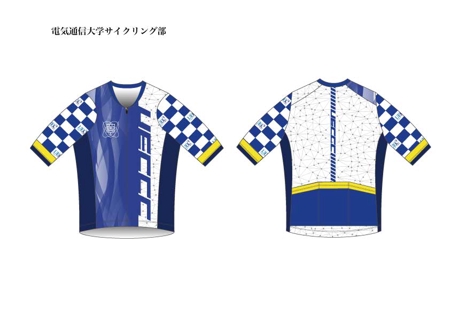 Keiko.K (keikokpatternanddesign)さんのサイクリング部でのオリジナルジャージのデザインへの提案
