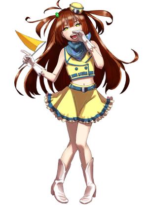 Risakisaeさんのバスガイドのイラスト制作（全身）への提案