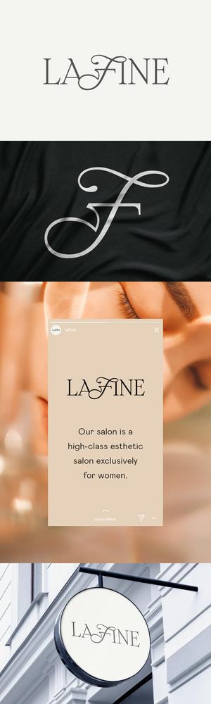 MarkFly™ (MarkFly)さんの【LA FINE】ラフィーヌサロンのロゴ作成への提案