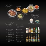 dister12 (dister12)さんの韓国料理店　【メニュー表】　デザイン制作への提案