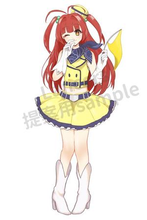 子分(Kobun) (-kota-)さんのバスガイドのイラスト制作（全身）への提案