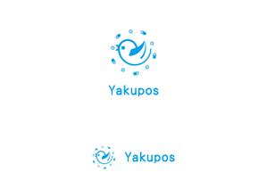 赤星　光流 (yukikaze0213)さんの処方薬配達サービス「Yakupos」のロゴへの提案