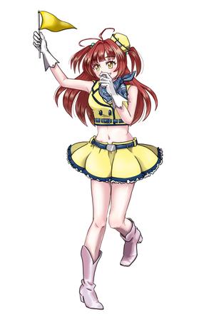 しみしみ (itimatu5label)さんのバスガイドのイラスト制作（全身）への提案