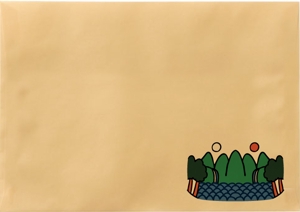 村上みね (ichi_mine)さんの朝鮮王朝　屏風絵　ワンポイントデザインへの提案