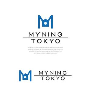 s m d s (smds)さんのマイニングマシンメーカー「MYNING TOKYO」の会社ロゴへの提案