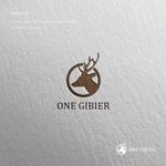 doremi (doremidesign)さんの国産ジビエブランド「ONE GIBIER（ワン・ジビエ）」のロゴへの提案