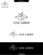 queuecat (queuecat)さんの国産ジビエブランド「ONE GIBIER（ワン・ジビエ）」のロゴへの提案