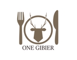 tora (tora_09)さんの国産ジビエブランド「ONE GIBIER（ワン・ジビエ）」のロゴへの提案