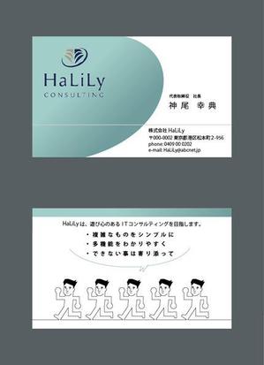 Nouvox (Nouvox)さんのコンサル会社　名刺デザイン依頼への提案