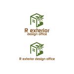 kcd001 (kcd001)さんの上質なエクステリア空間を作り上げる会社「R exterior design office」のロゴへの提案