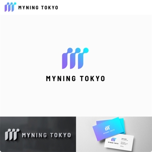 SENSORAMA (YYYY)さんのマイニングマシンメーカー「MYNING TOKYO」の会社ロゴへの提案