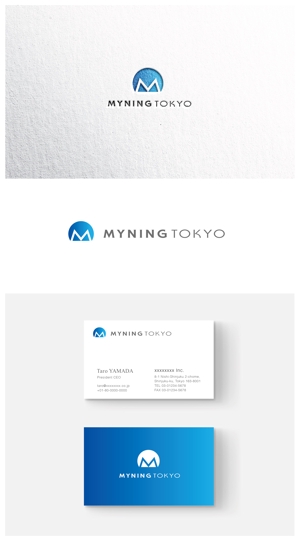 ainogin (ainogin)さんのマイニングマシンメーカー「MYNING TOKYO」の会社ロゴへの提案