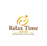 k_press ()さんの「Refresh＆enjoy! Time massage!　「RERAX TIME 金杉橋」」のロゴ作成への提案