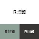 Planta2 design (Planta2)さんの上質なエクステリア空間を作り上げる会社「R exterior design office」のロゴへの提案