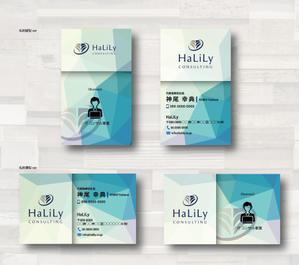 SUPLEY_ad (ad_infinity007)さんのコンサル会社　名刺デザイン依頼への提案