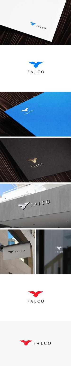 nekoo (nekoo55)さんの才能ある若手起業家への投資会社『Falco』のロゴ制作依頼への提案