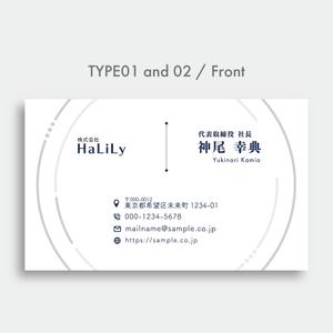 deaf_k_design (deaf_aoki)さんのコンサル会社　名刺デザイン依頼への提案