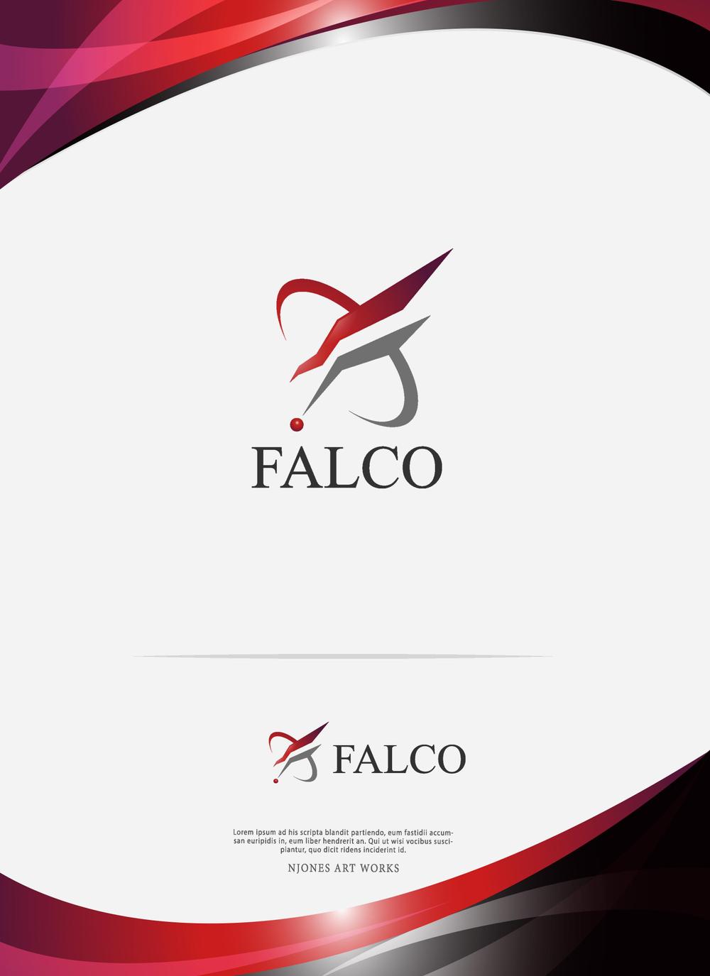 才能ある若手起業家への投資会社『Falco』のロゴ制作依頼