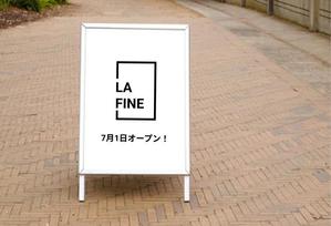 Design Sophie (coffeejazzyman)さんの【LA FINE】ラフィーヌサロンのロゴ作成への提案