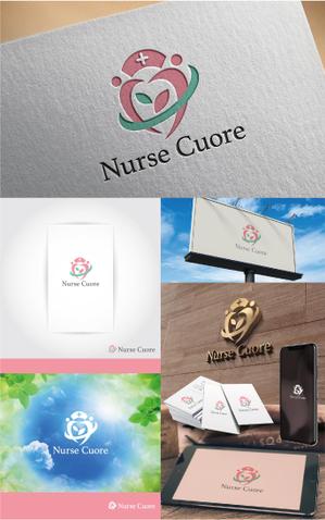 k_31 (katsu31)さんの看護師向けの通販サイト「Nurse Cuore」のロゴマーク作成への提案