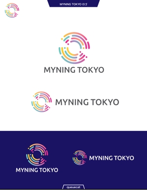 queuecat (queuecat)さんのマイニングマシンメーカー「MYNING TOKYO」の会社ロゴへの提案
