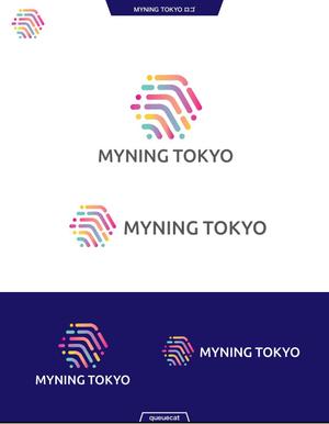 queuecat (queuecat)さんのマイニングマシンメーカー「MYNING TOKYO」の会社ロゴへの提案