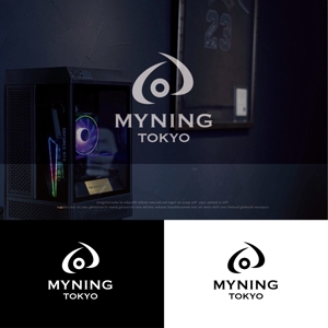 Morinohito (Morinohito)さんのマイニングマシンメーカー「MYNING TOKYO」の会社ロゴへの提案