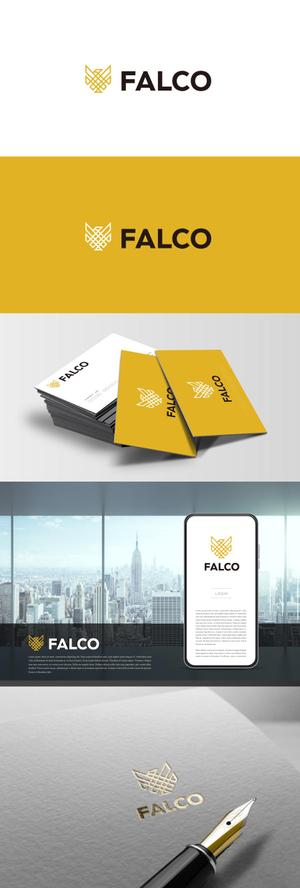 blue-3 (blue-3)さんの才能ある若手起業家への投資会社『Falco』のロゴ制作依頼への提案