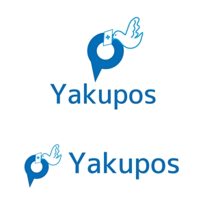 田中　威 (dd51)さんの処方薬配達サービス「Yakupos」のロゴへの提案