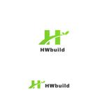 P Design (DesignStudio)さんの新設法人「ＨＷビルド株式会社」のロゴへの提案