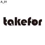 さんの「takefor」のロゴ作成への提案
