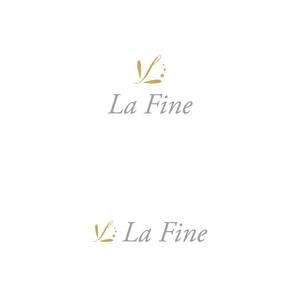 ununow (_unun)さんの【LA FINE】ラフィーヌサロンのロゴ作成への提案