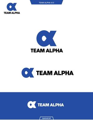 queuecat (queuecat)さんのDX・デジタルマーケを中心としたコンサルティング会社「株式会社TEAM ALPHA」のロゴ制作への提案