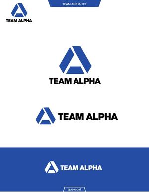 queuecat (queuecat)さんのDX・デジタルマーケを中心としたコンサルティング会社「株式会社TEAM ALPHA」のロゴ制作への提案