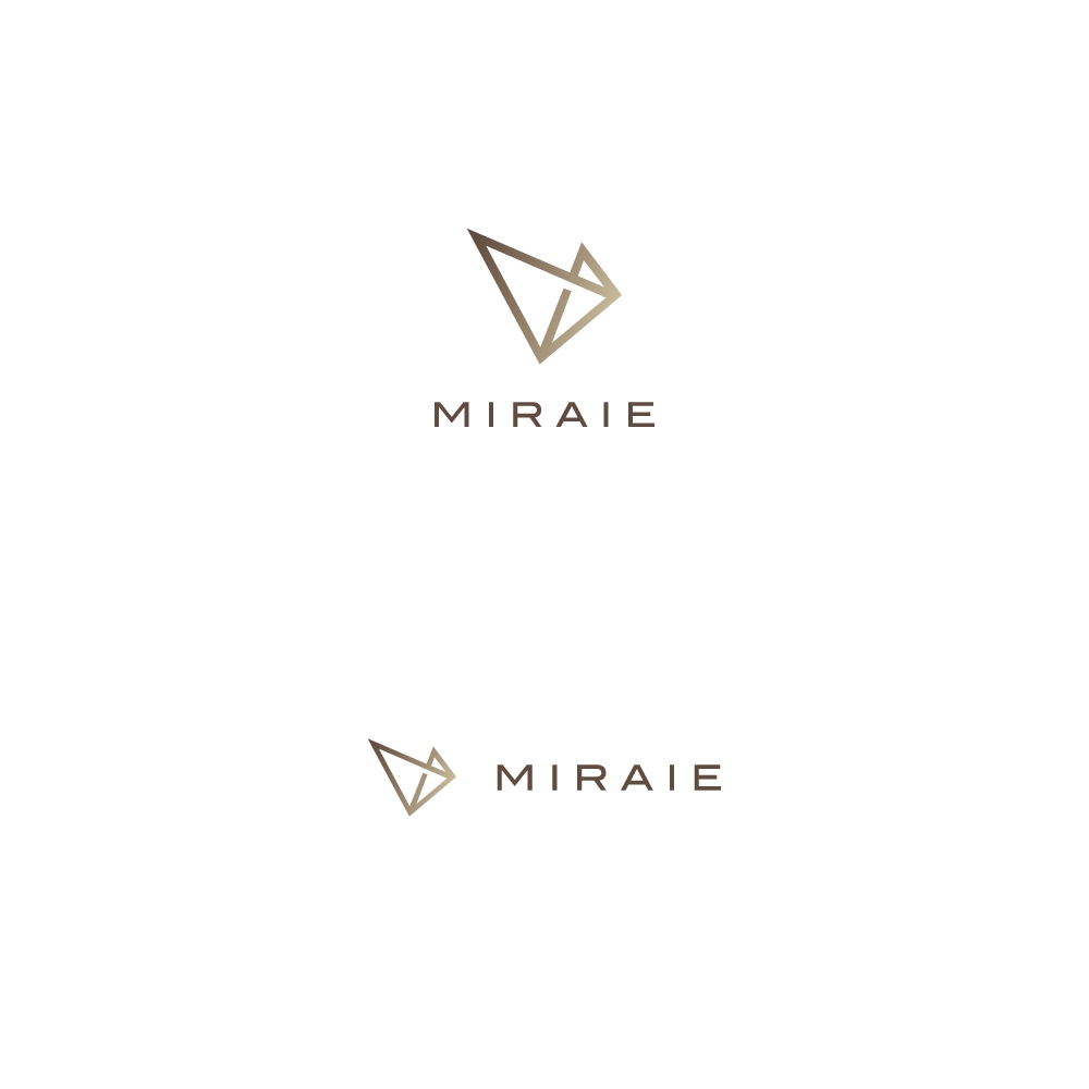 アパレルブランド「ミライエ」の企業ロゴ