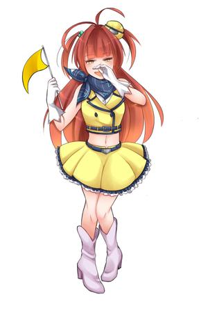 はむ (hamushi)さんのバスガイドのイラスト制作（全身）への提案