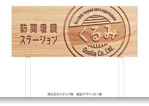 speedster (speedster)さんの訪問看護ステーションの看板ﾃﾞｻﾞｲﾝへの提案