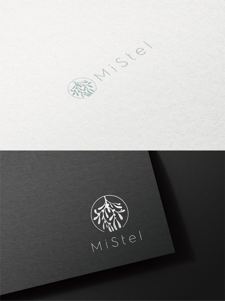 uim (uim-m)さんの花屋｢MiStel｣のロゴへの提案