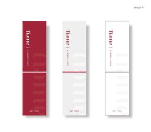 twin moon design (twinmoon)さんのまつげ美容液の化粧箱デザインへの提案