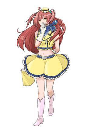 NORIKO ito (brabbit00_4690)さんのバスガイドのイラスト制作（全身）への提案