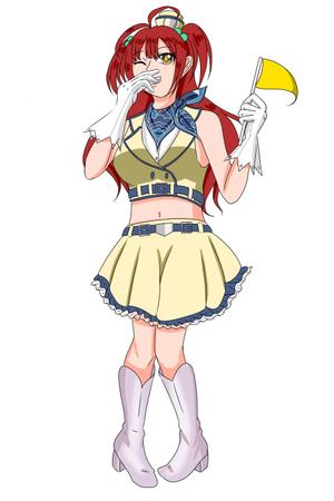 烏丸れーもん (godeater-yuya0223)さんのバスガイドのイラスト制作（全身）への提案