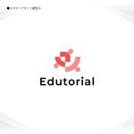358eiki (tanaka_358_eiki)さんの新会社「株式会社Edutorial」の社名ロゴへの提案