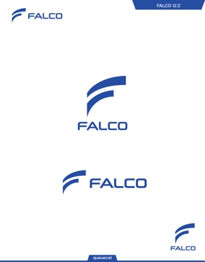 queuecat (queuecat)さんの才能ある若手起業家への投資会社『Falco』のロゴ制作依頼への提案