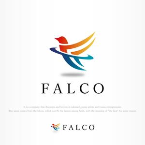 IROHA-designさんの才能ある若手起業家への投資会社『Falco』のロゴ制作依頼への提案