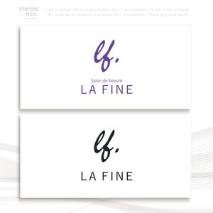 Marble Box. (Canary)さんの【LA FINE】ラフィーヌサロンのロゴ作成への提案