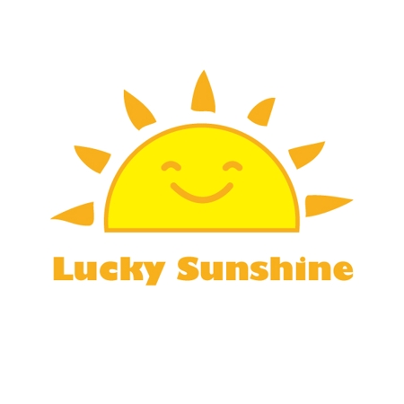fujio8さんの自動販売機会社名「Lucky Sunshine」のロゴへの提案