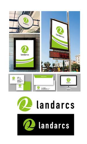 K-J (king_j)さんの造園業【ランドアークス〈landarcs〉】の会社ロゴへの提案