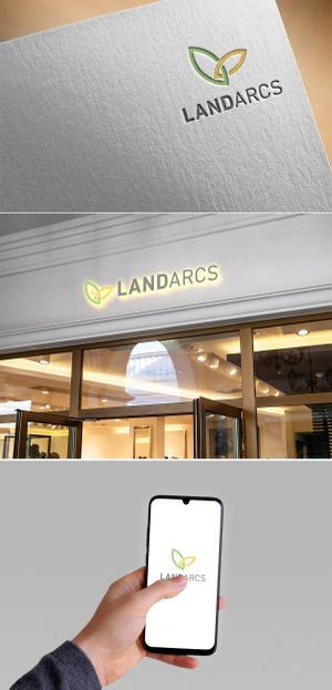清水　貴史 (smirk777)さんの造園業【ランドアークス〈landarcs〉】の会社ロゴへの提案