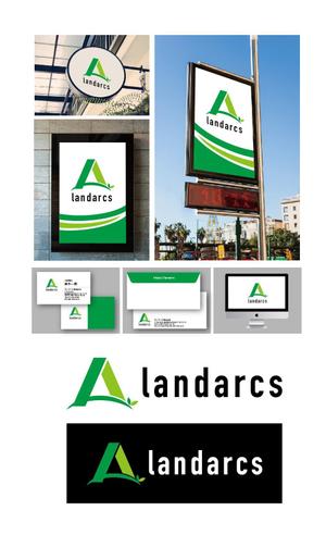K-J (king_j)さんの造園業【ランドアークス〈landarcs〉】の会社ロゴへの提案